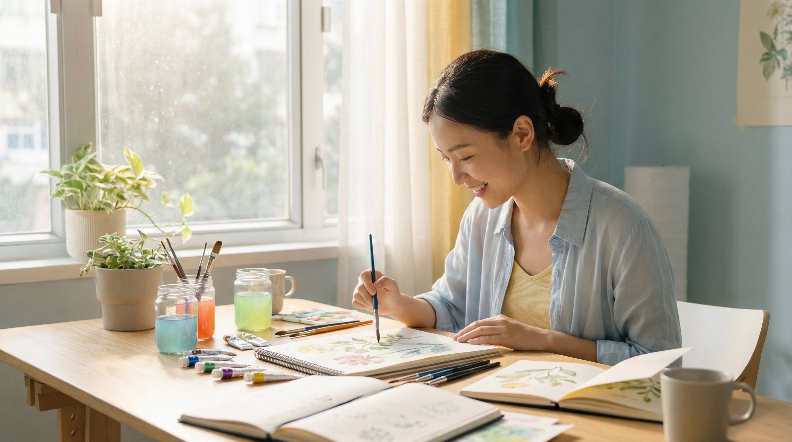 日本三级传媒 - 水彩绘画教程